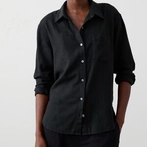 PERFECT LINEN-BLEND SHIRT